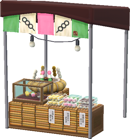 stand de dango sucrées