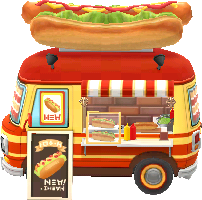 camionnette hot-dog