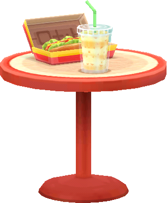 veggie-dog mini table