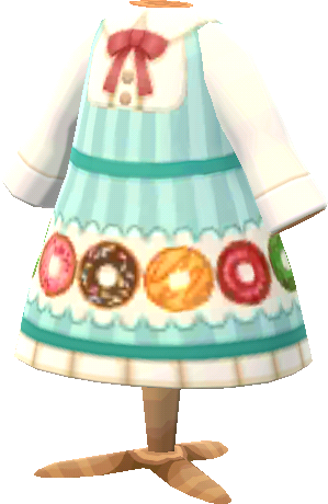 甜甜圈商店連身裙