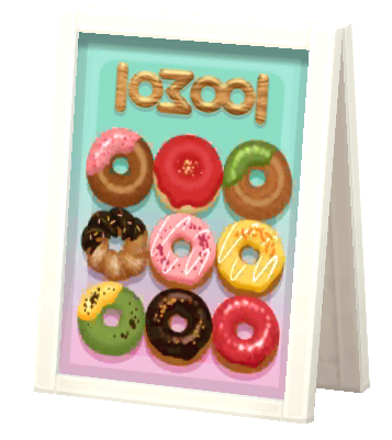 donut-shop sign