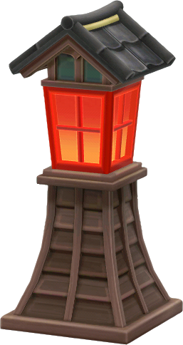 village street lamp