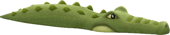 Dschungel-Krokodil
