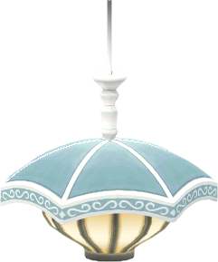 elegant pastel chandelier