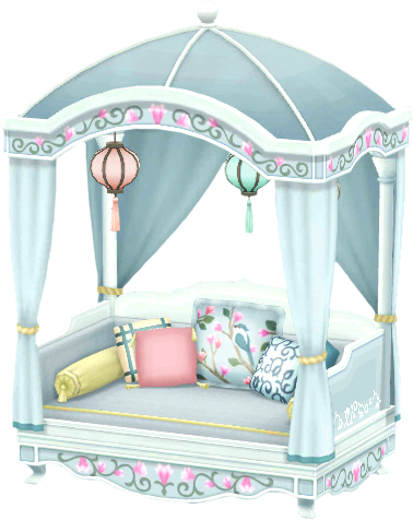 elegant pastel sofa