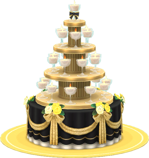luxe candle tower