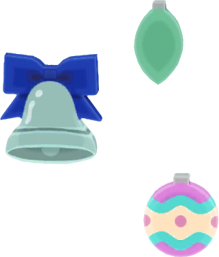 jingle ornament set B