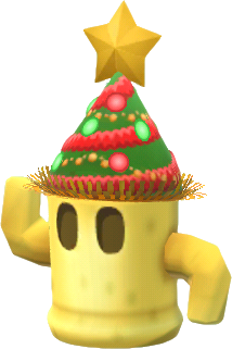 聖誕派對迷你陶俑