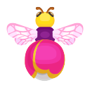 粉紅色嘉年華蜜蜂