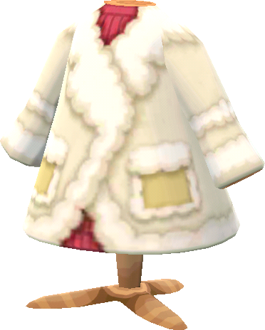 fluffy shearling coat