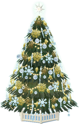 sapin festif or et argent sapin festif or et argent