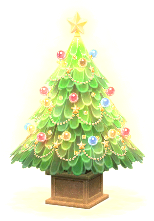 árbol festivo brillante