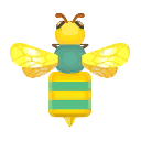 綠色方形黃蜂