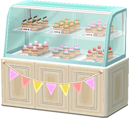 vitrine pâtisserie