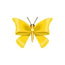 黃色蝴蝶結蝴蝶