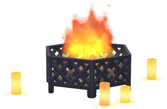 snuggly warm fire pit
