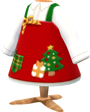 festive workshop apron