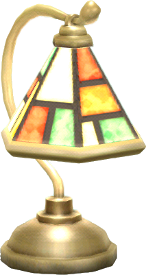 lampe en vitrail