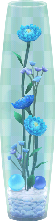 columna flores vitrobar
