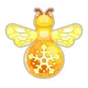 金色裝飾蜜蜂