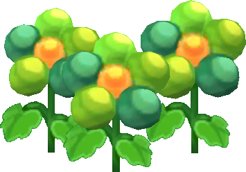 green berrypetals