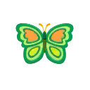 farfallegra verde