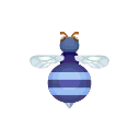 藍色葡萄蜜蜂