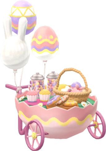 Bunny Day egg cart