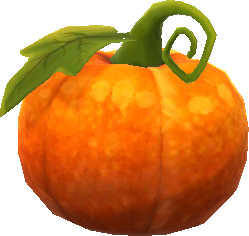 オレンジのハロウィンかぼちゃ