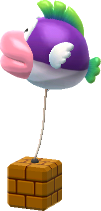 Cheep Chomp balloon