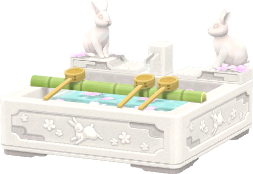 rabbit shrine cleansing area