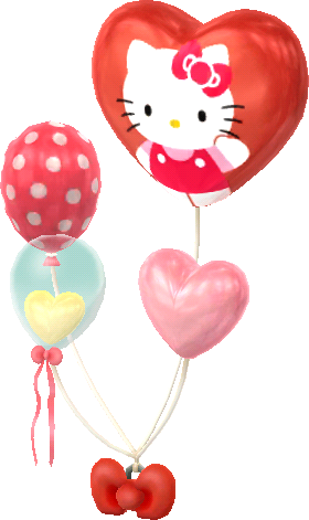 set ballons Hello Kitty