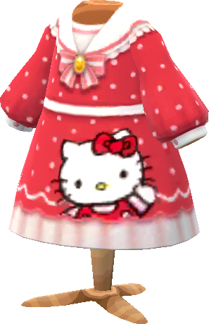 Hello Kitty-Punktkleid