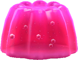 silla gelatina frambuesa