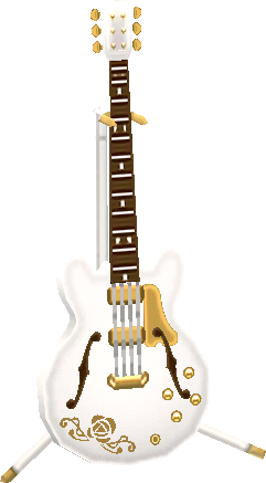 guitare blanche