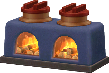 chimenea doble