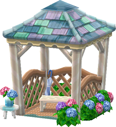 gazebo ortensia