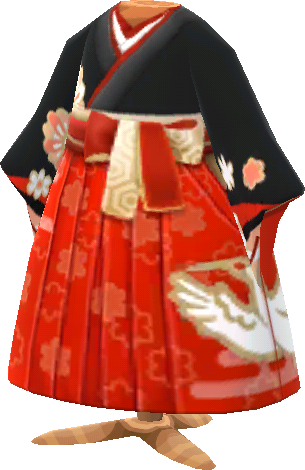 hakama ibis bordada