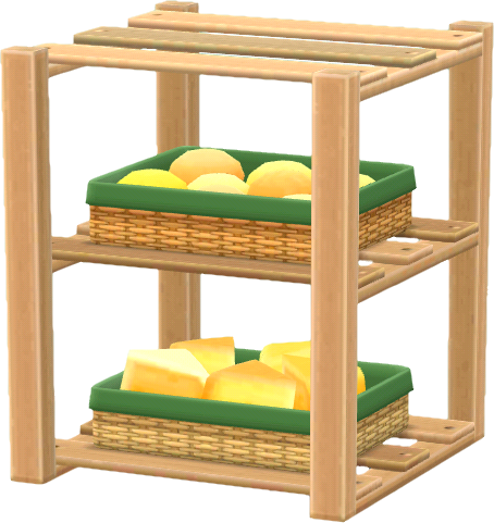 cheese display rack