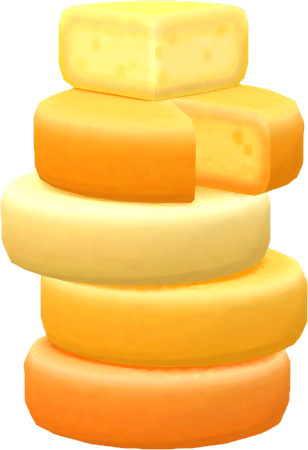 cheese wheel stack