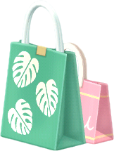 mall shopping bags