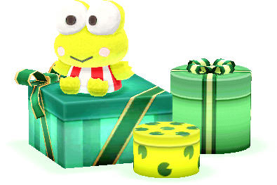 pacchi regalo Keroppi