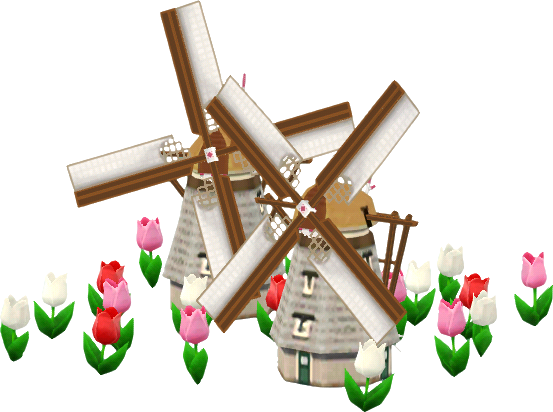 Kinderdijk-Windmühlen A