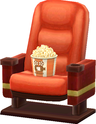 siège de ciné popcorn