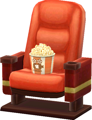 poltr. cinema popcorn