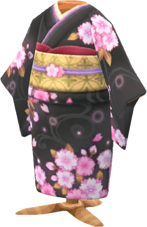 kimono jardín cerezal