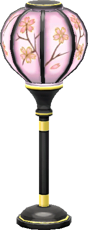 lámpara flor de cerezo