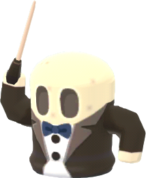 演奏會迷你陶俑