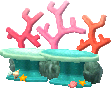 panchina di corallo
