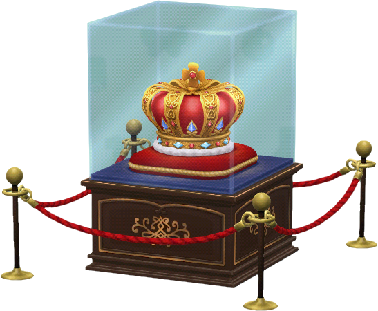 vitrina corona real